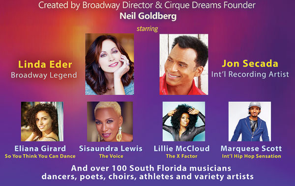 CREATED BY BROADWAY DIRECTOR & CIRQUE DREAMS FOUNDER NEIL GOLDBERG